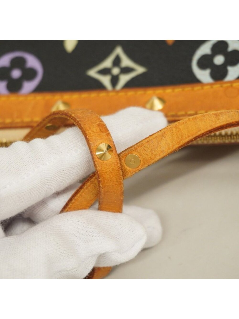 Louis Vuitton Pouch Monogram Multicolor Pochette Noir - Picture 8 of 10